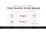 create modern luxury logo and premium brand identity design